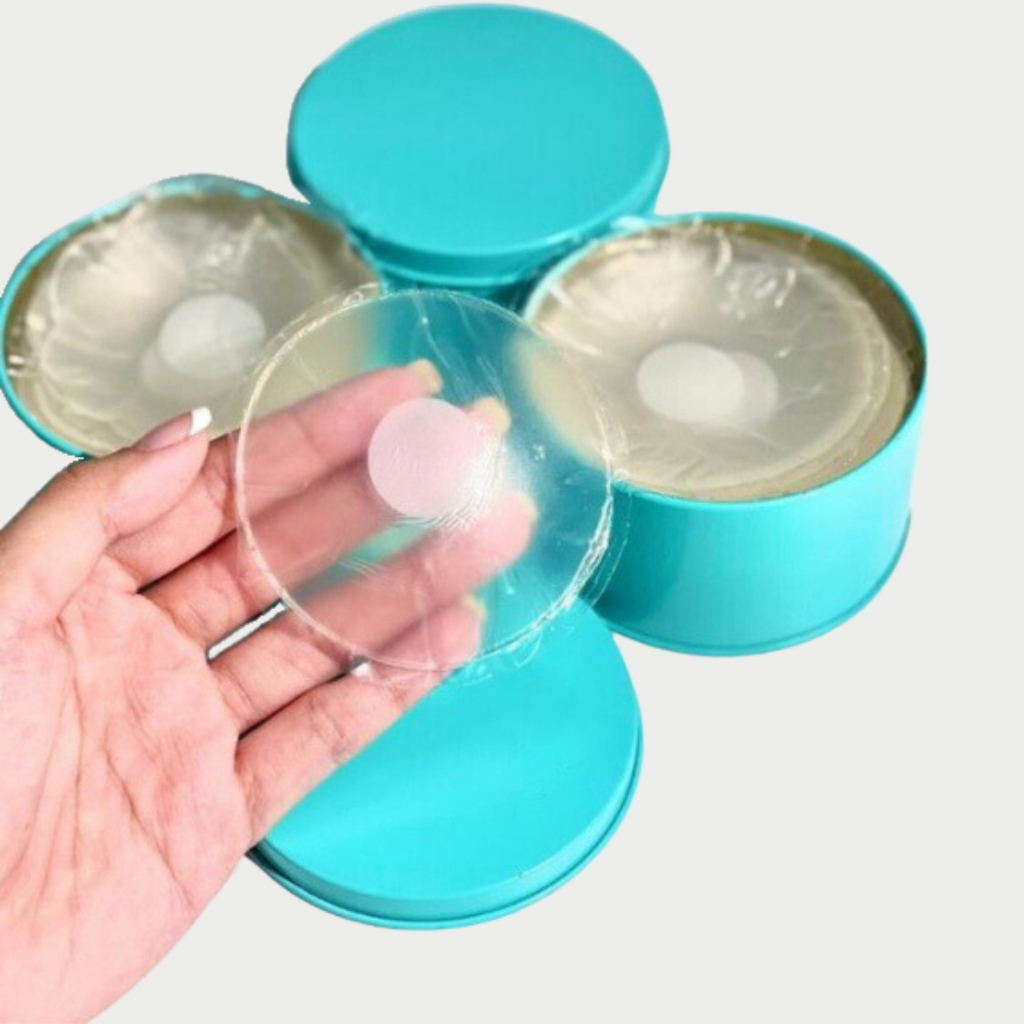 Miếng dán ngực silicon trong suốt keo dính siêu dính chống lộ ti sử dụng được nhiều lần LANIXA H08