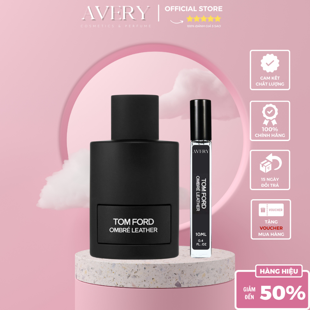 [Hàng Chiết] Nước Hoa Unisex Tom For.d Ombre Leathe.r EDP 10ml