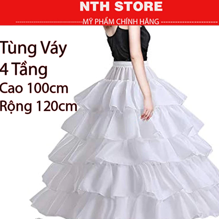 Tùng Váy Cô Dâu 3 Tầng , 4 Tầng , 6 Tầng , 8 Tầng Làm Phồng Váy Cô Dâu chuyên dùng cho các tiệm áo cưới