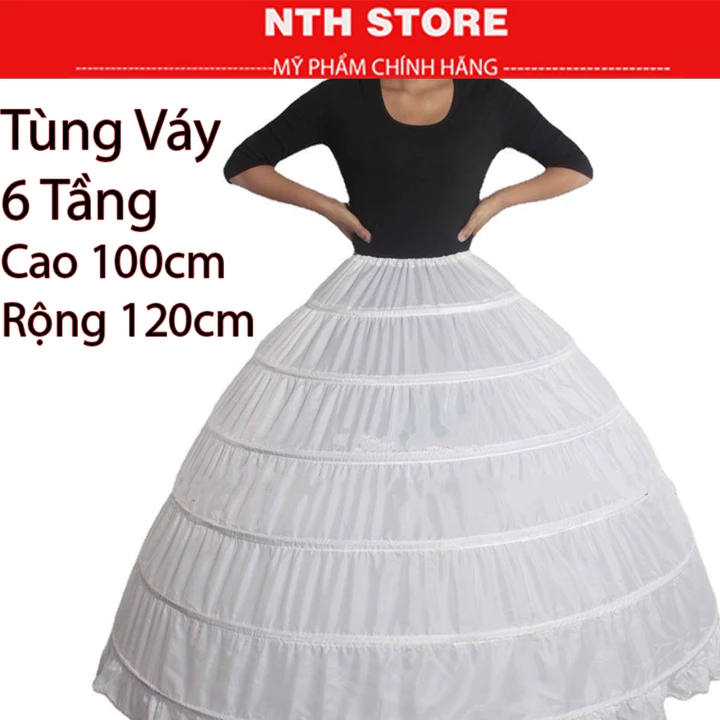 Tùng Váy Cô Dâu 3 Tầng , 4 Tầng , 6 Tầng , 8 Tầng Làm Phồng Váy Cô Dâu chuyên dùng cho các tiệm áo cưới