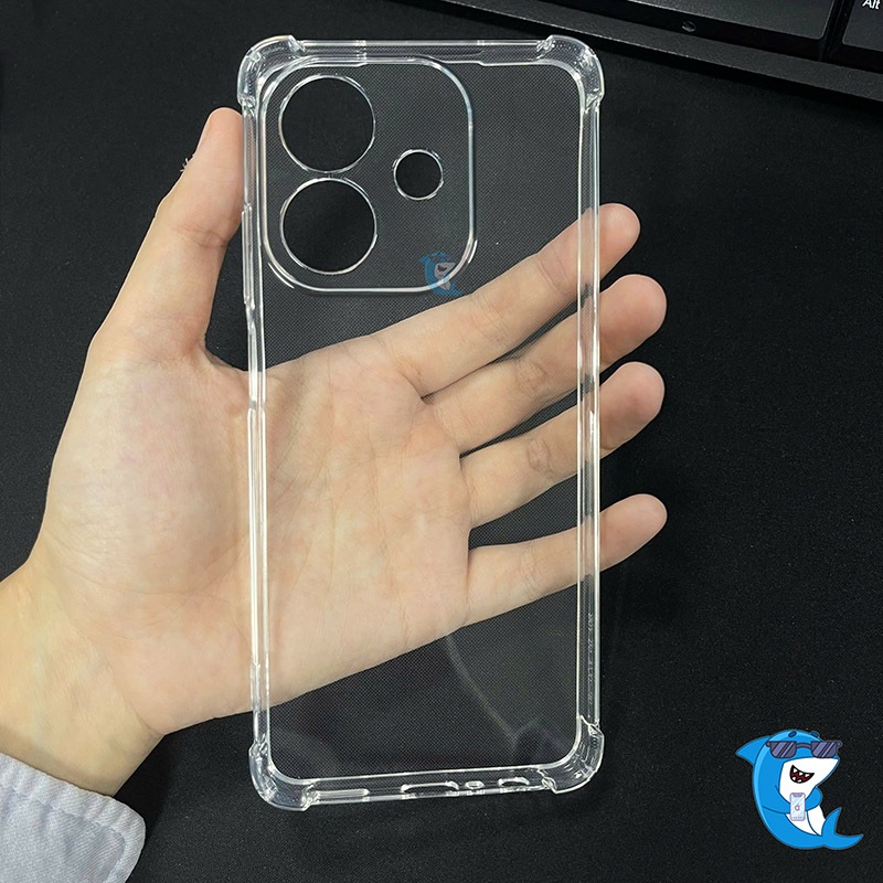 Ốp lưng Oppo A3X / A3 silicon dẻo trong suốt cao cấp chống sốc va đập bảo vệ camera điện thoại