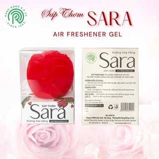 Sáp thơm Sara Hương Hoa Hồng 125g khử mùi lưu hương lâu từ 12 đến 15 ngày - SPCa000072