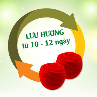 Sáp thơm Sara Hương Hoa Hồng 125g khử mùi lưu hương lâu từ 12 đến 15 ngày - SPCa000072