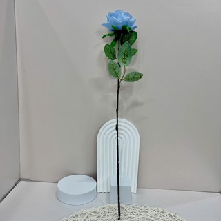 Hoa Giả- Combo 5 Hoa Hồng Cánh Xoắn 1 Bông 47cm Decor Nhà Cửa, Văn Phòng Siêu Xinh