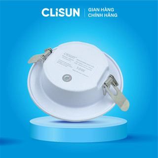 Đèn Downlight Âm Trần CLISUN | Đèn Chống Ẩm LED DD10 3 Chế Độ Màu Siêu Mỏng Tiết Kiệm Điện Tuổi Thọ Cao 30000H 10W