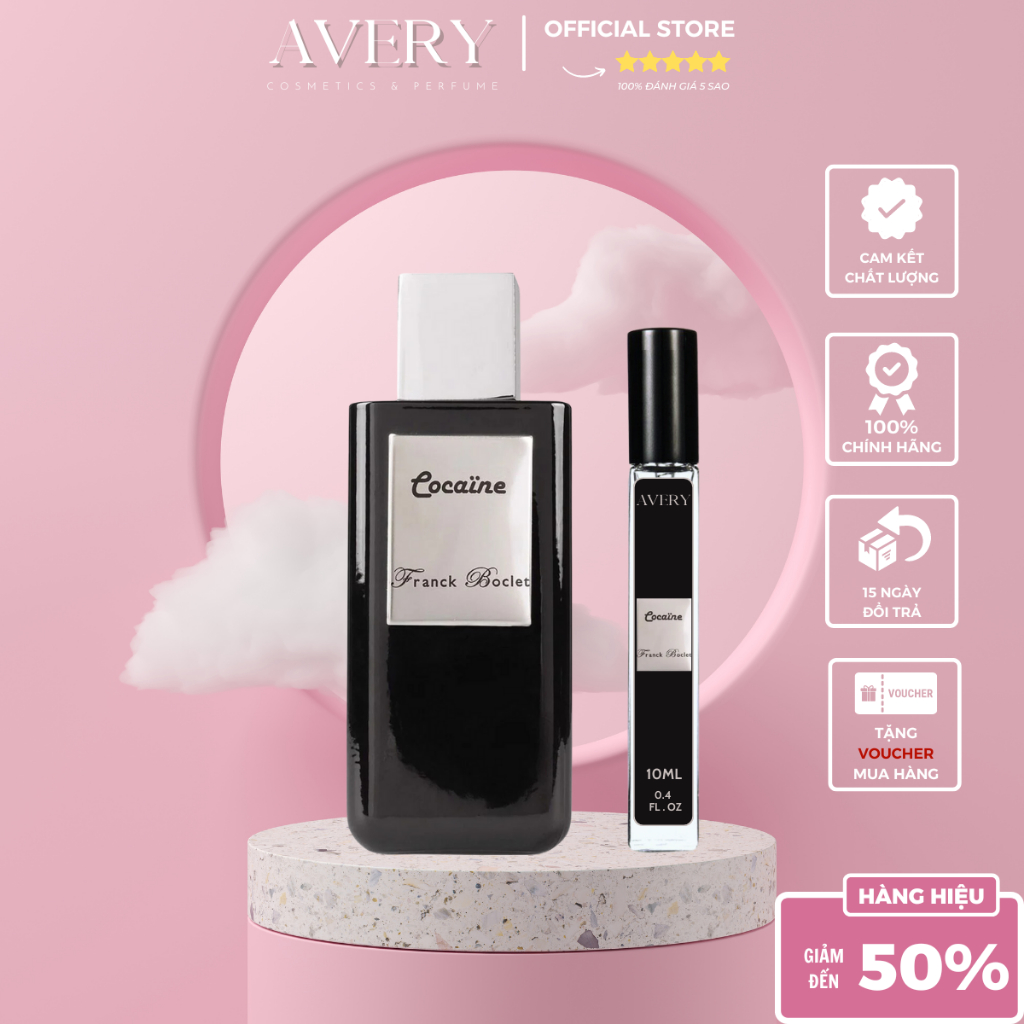 [Hàng Chiết] Nước Hoa Unisex Fr.anck Boc.let Coc.ai.ne EDP 10ML