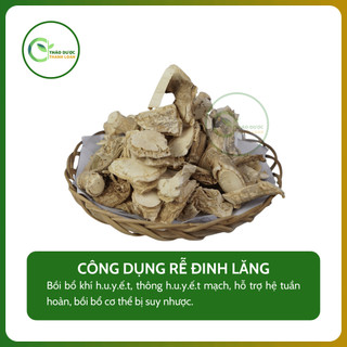 1kg RỄ ĐINH LĂNG (Nam dương sâm) tăng sức dẻo dai, lợi tiểu | Dược liệu Thanh Loan