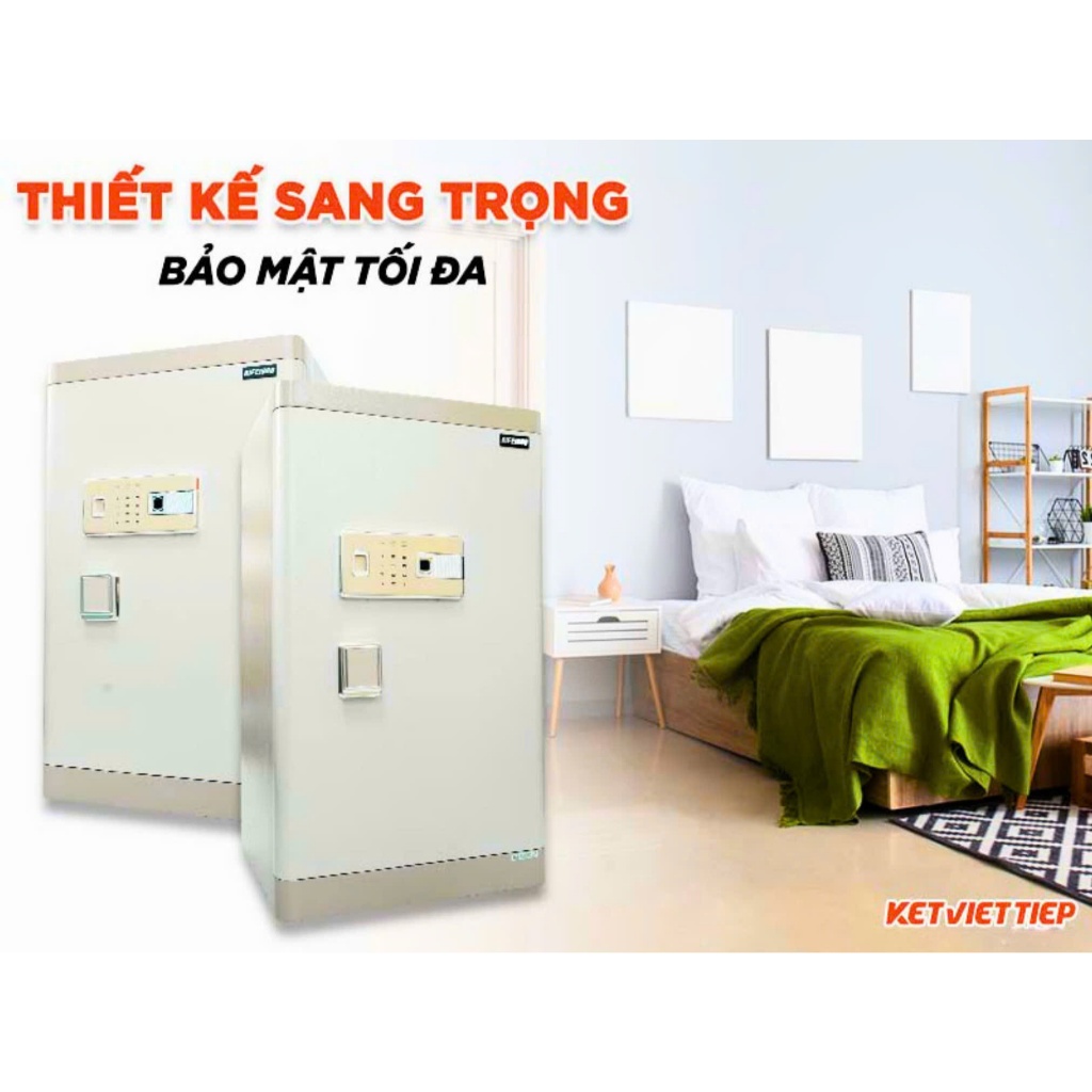 [CHÍNH HÃNG] Két sắt thông minh Aifeibao HK-M/D-120-AL khóa vân tay thông minh tiện ích