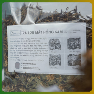 1kg TRÀ SƠN MẬT HỒNG SÂM (Trà dây, cỏ ngọt, hoa nhài, kim ngân, lương phấn thảo) | Dược liệu Thanh Loan