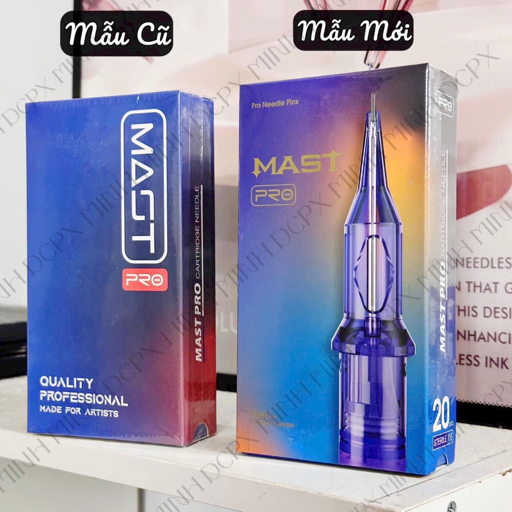Kim Pen Mast Tím Hàng Chính Hãng Chuyên Phun Sợi Hạt, Đi Sợi Nét