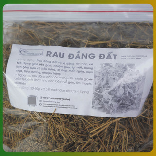 1kg RAU ĐẮNG ĐẤT (thực vật có hoa thuộc họ Bình cu) nhuận gan, thông tiện | Dược liệu Thanh Loan