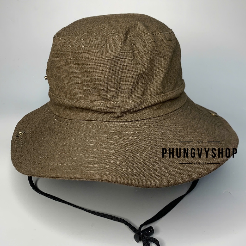 Mũ bucket tai bèo vành thoáng mát basic unisex nam nữ phong cách hàn quốc Phungvyshop - nón BO LAO ĐỘNG TRƠN