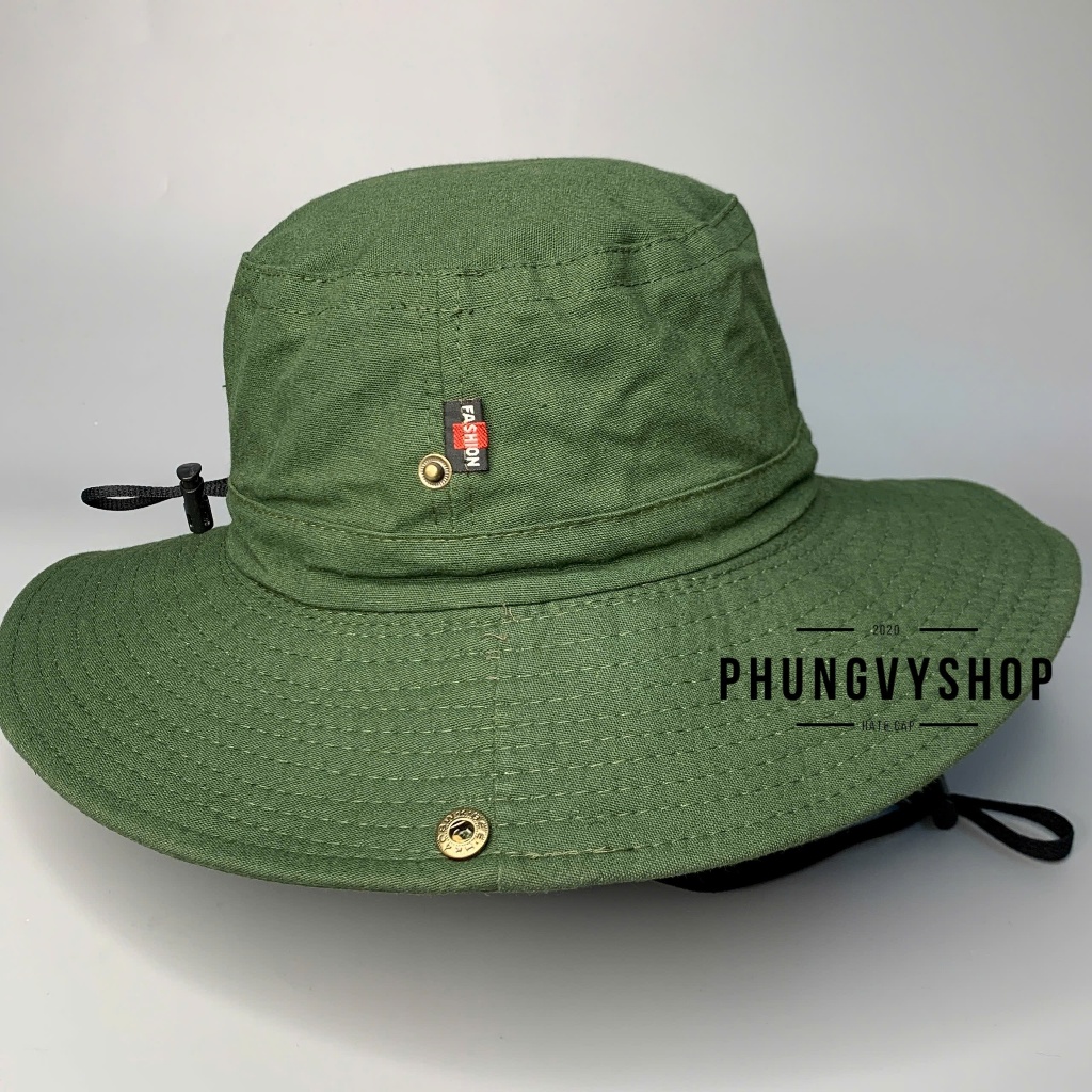 Mũ bucket tai bèo vành thoáng mát basic unisex nam nữ phong cách hàn quốc Phungvyshop - nón BO LAO ĐỘNG TRƠN