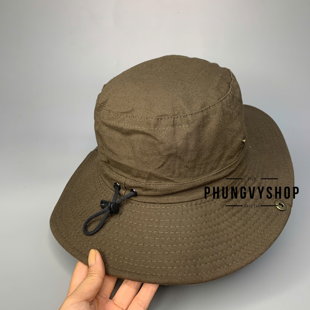 Mũ bucket tai bèo vành thoáng mát basic unisex nam nữ phong cách hàn quốc Phungvyshop - nón BO LAO ĐỘNG TRƠN