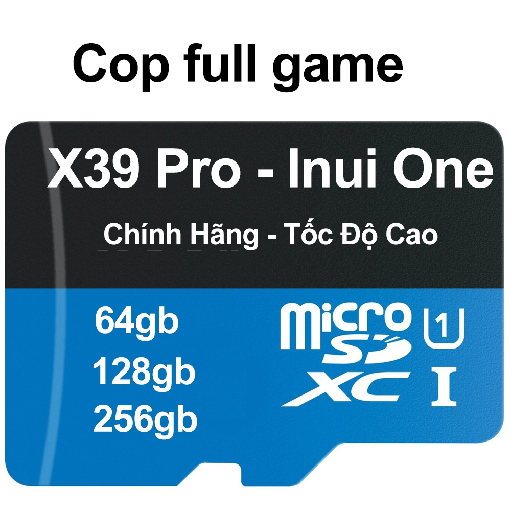 Thẻ nhớ game cho Powkiddy X39 Pro và Inui One