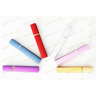 LỌ CHIẾT NƯỚC HOA VUÔNG 12ML BỌC NHÔM CAO CẤP 6 MÀU NHƯ HÌNH - SIÊU XINH - SIÊU SANG - NHỎ GỌN TIỆN DỤNG