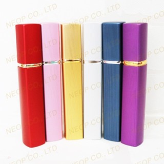 LỌ CHIẾT NƯỚC HOA VUÔNG 12ML BỌC NHÔM CAO CẤP 6 MÀU NHƯ HÌNH - SIÊU XINH - SIÊU SANG - NHỎ GỌN TIỆN DỤNG
