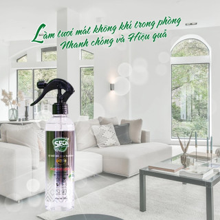 Combo Xịt khử mùi S.P.Ca 360ml + Nước hoa xịt phòng Sunfresh 200ml làm thơm không khí - SPCa000079
