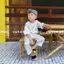 Bộ chú cuội mùa trung thu cho bé trai, chất luạ mềm mại mát mẻ
