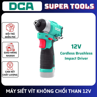 DCA Máy siết vít không chổi than dùng pin 12V ADPL04-8Z (KHO HÀNG CHÍNH HÃNG DCA)