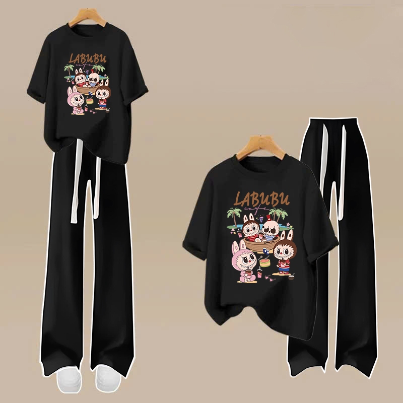Áo phông labubu biển cho bé gái size đại BEESHOP H25029