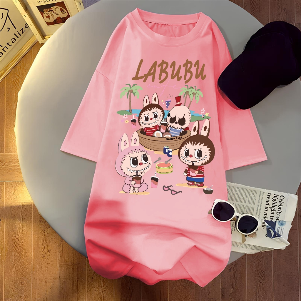 Áo phông labubu biển cho bé gái size đại BEESHOP H25029