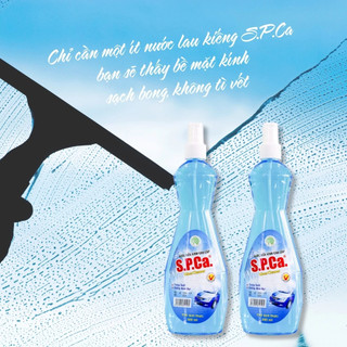 Nước lau kính ô tô S.P.Ca 500ml cao cấp chống bám - SPCa000093