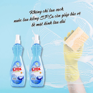 Nước lau kính ô tô S.P.Ca 500ml cao cấp chống bám - SPCa000093