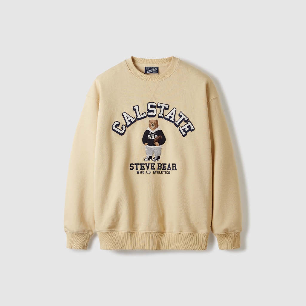 【WHO.A.U】 Steve Sweatshirt 12a0a9ad58a74b71a68b7b2fb23beb