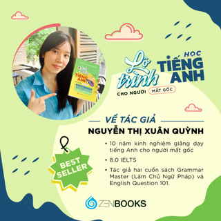 Sách - Lộ Trình Học Tiếng Anh Cho Người Mất Gốc - The English Journey - Nguyễn Thị Xuân Quỳnh