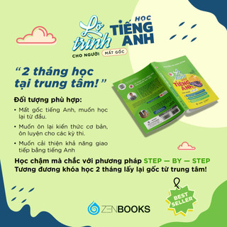 Sách - Lộ Trình Học Tiếng Anh Cho Người Mất Gốc - The English Journey - Nguyễn Thị Xuân Quỳnh