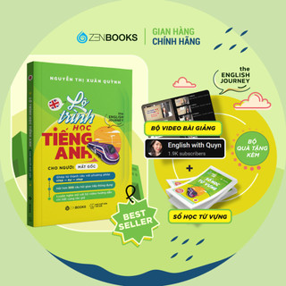 Sách - Lộ Trình Học Tiếng Anh Cho Người Mất Gốc - The English Journey - Nguyễn Thị Xuân Quỳnh