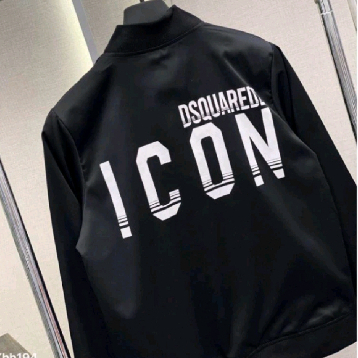Áo Khoác Bomber Gió In Chữ DSQ Icon Hàng 2 Lớp - Áo Khoác Bomber Gió Nam Nữ Phong Cách Boy Phố Hot Trend 2024.