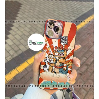 Miếng dán Skin Mặt Lưng In Hình In Mã QR FULL VIỀN Dành cho 15 pro max 14 pro max 13 pro max 12 pro max  - FukiShop