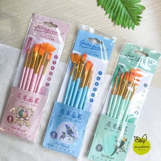 TỔNG HỢP Họa cụ, phụ kiện tô tranh số hóa, tranh tô màu theo số, cọ vẽ, giá vẽ, khay màu, khăn lau