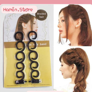 Set 2 Dụng cụ tết tóc bồng cho bạn gái tạo kiểu tóc Hàn Quốc HaminStore