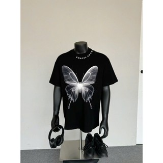 Áo thun nam nữ local brand BUTTERFLY nam nữ unisex cotton mùa hè ngắn tay lỡ L66 [A254]