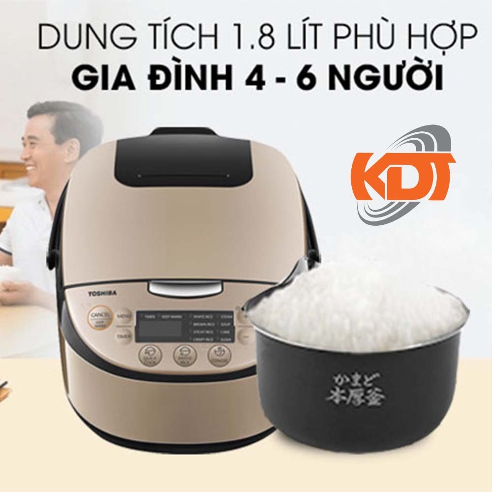 Nồi cơm điện Toshiba RC-18DR3PV(G)
