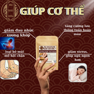 Thảo dược ngâm chân - giảm đau khớp,tê bì,thải độc cơ thể, khử mồ hôi chân, giúp ngủ ngon túi 20 lọc