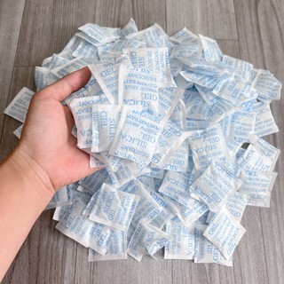 túi hút ẩm loại 1/2/3/5/10/20/50/100/200/500g Silicagel - gói hút ẩm, hạt chống ẩm, túi hút ẩm