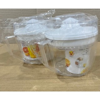 Vắt cam trắng có khay lọc hạt Việt Nhật
