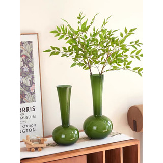(Giá dùng thử) Bình/ Lọ Cắm Hoa Thủy Tinh Cổ Cao Phong Cách Nghệ Thuật Bắc Âu Trang Trí Decor Nhà