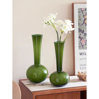 (Giá dùng thử) Bình/ Lọ Cắm Hoa Thủy Tinh Cổ Cao Phong Cách Nghệ Thuật Bắc Âu Trang Trí Decor Nhà