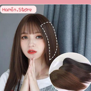 Kẹp phồng chân tóc CAO CẤP, tóc giả dài vừa 30 cm, có thể kết hợp tóc thẳng/ xoăn Hamin