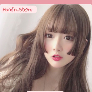 Tóc Mái Giả Bằng có Mai Dày Anime Nhật Bản [Có clip, ảnh thật] phong cách Nhật Bản giống tóc thật Hamin.store