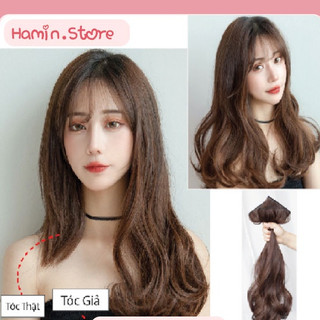 Set Kẹp Dải Xoăn Lọn Bồng Bềnh, Set 3 Mảnh Tóc Xoăn Cho Tóc Thưa,Mỏng HaminStore