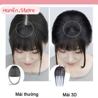Mái thưa tócgiả 3D che hói dễ dàng tạo kiểu Hamin