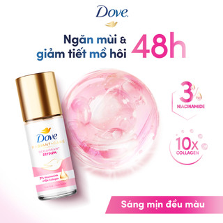 Combo 2 Lăn Ngăn Mùi Dove Tinh Chất Serum Sáng Mịn 45ml/Tuýp