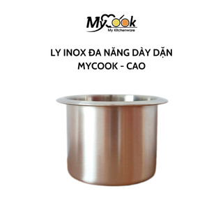 Ly Inox Đa Năng Mycook Dày Dặn Ly Làm Đá Uống Nước