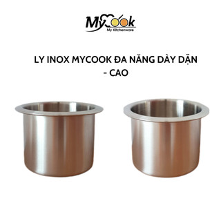Ly Inox Đa Năng Mycook Dày Dặn Ly Làm Đá Uống Nước